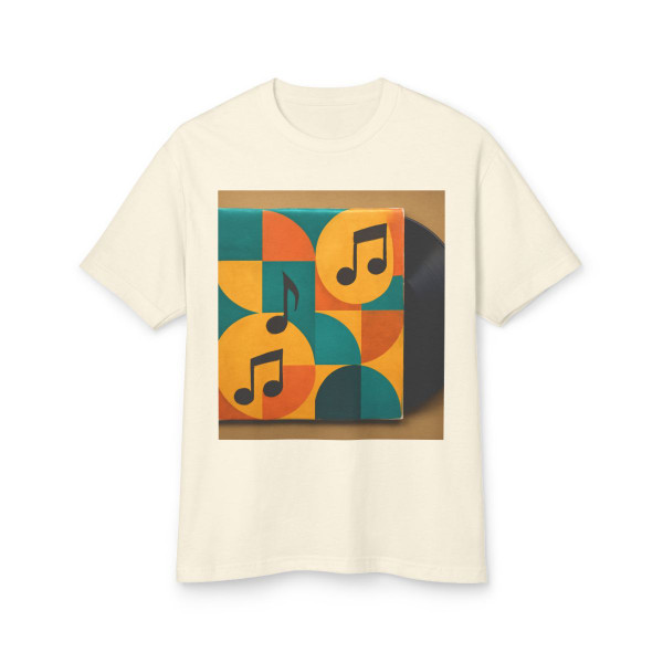 Timeless Vinyl Vibes - Unisex Garment-Dyed Heavyweight Cotton Tee