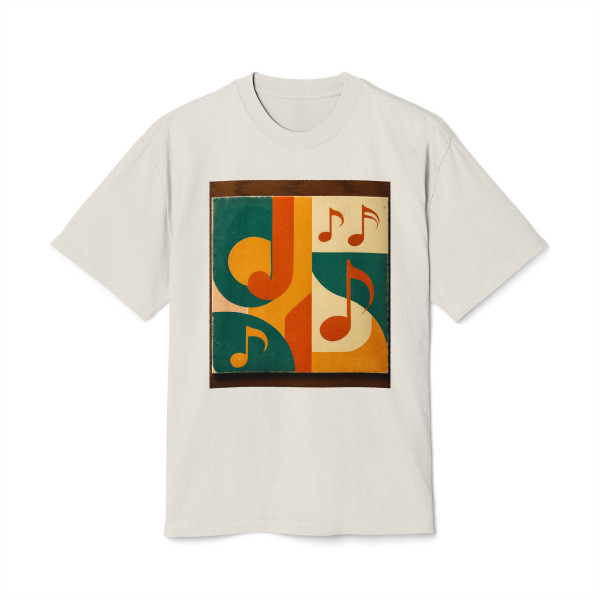 Timeless Vinyl Vibes - Unisex Heavy Faded Tee