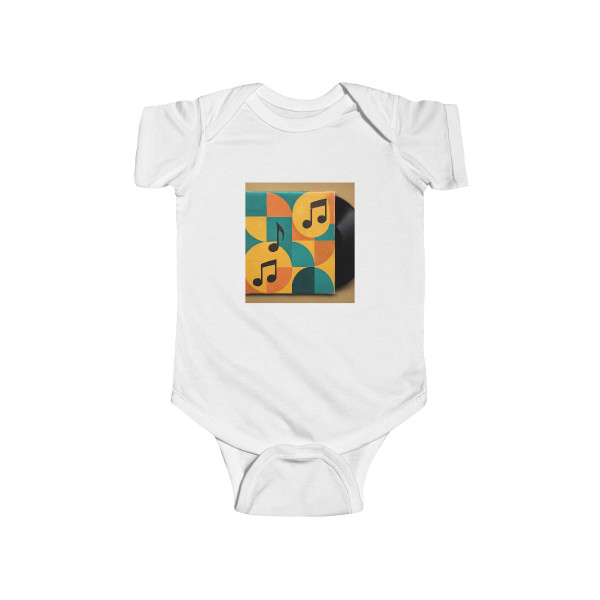 Timeless Vinyl Vibes - Infant Fine Jersey Bodysuit