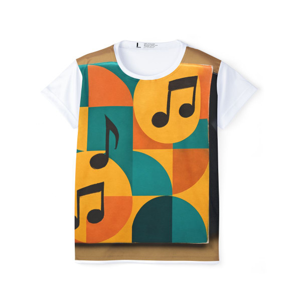 Timeless Vinyl Vibes - Women's Sports Jersey (AOP)