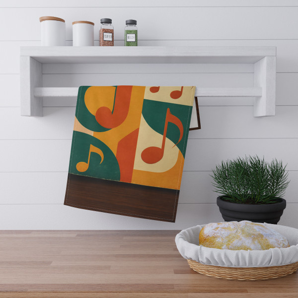 Timeless Vinyl Vibes - Tea Towels (cotton, poly)