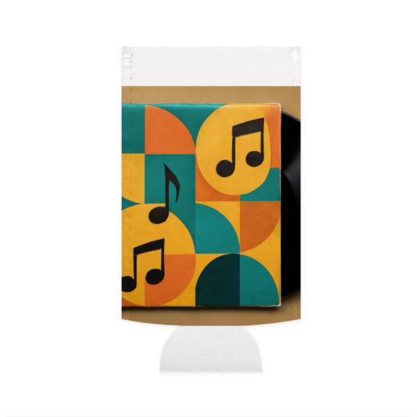 Timeless Vinyl Vibes - Slim Can Cooler