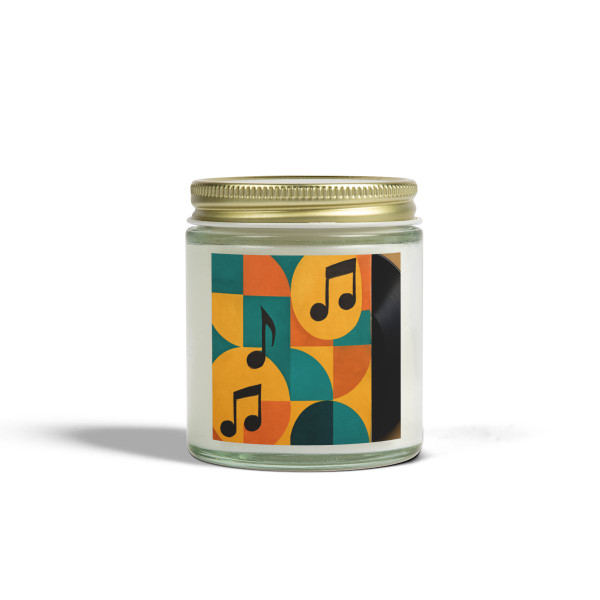 Timeless Vinyl Vibes - Scented Candles, Coconut Apricot Wax (4oz, 9oz)