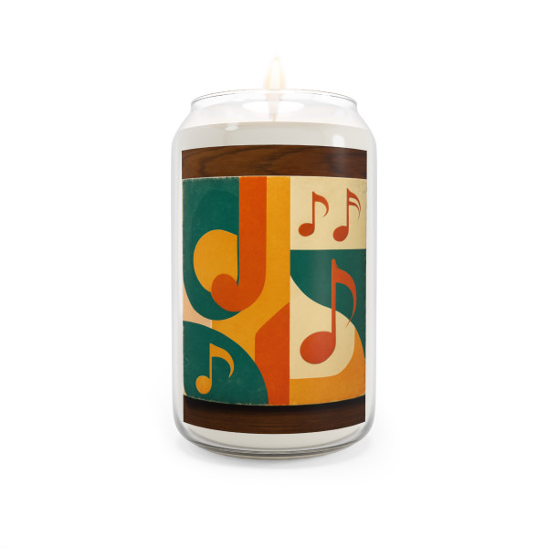 Timeless Vinyl Vibes - Scented Soy Candles, 13.75oz