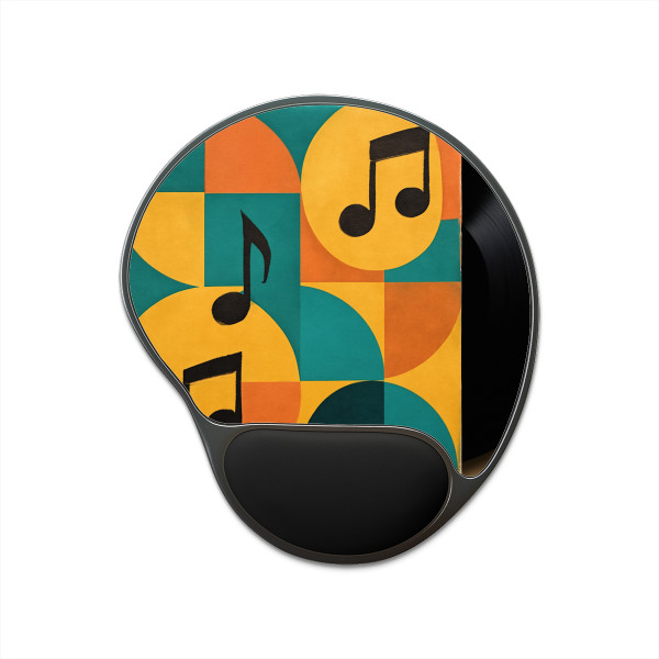 Timeless Vinyl Vibes - Mouse Pad With Wrist Rest