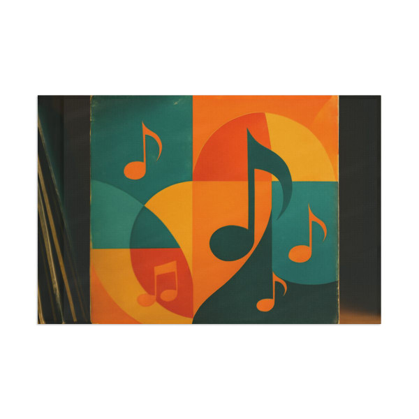 Timeless Vinyl Vibes - Flag