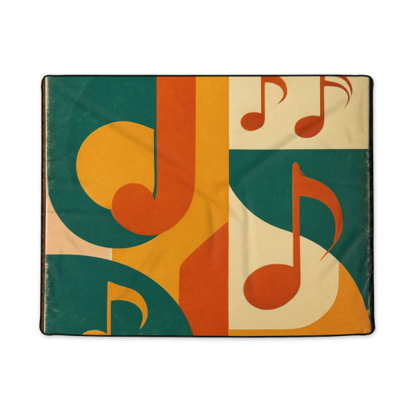 Timeless Vinyl Vibes - Polyester Blanket