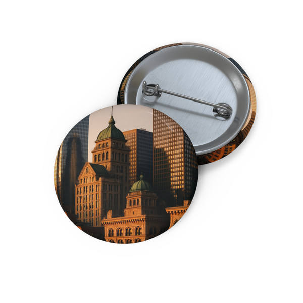 Urban Mosaic - Custom Pin Buttons
