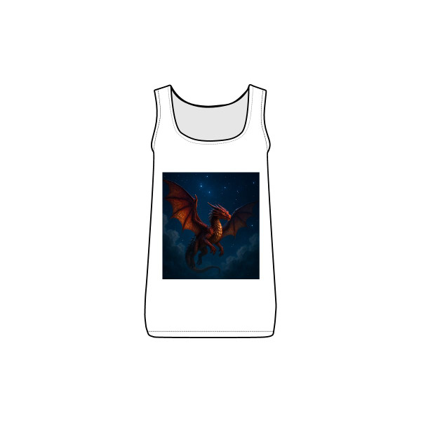 Celestial Fire Drake - Women's Baby Rib Tank