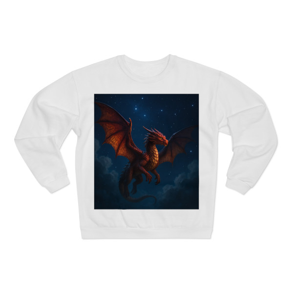 Celestial Fire Drake - Unisex Crew Neck Sweatshirt (EU)