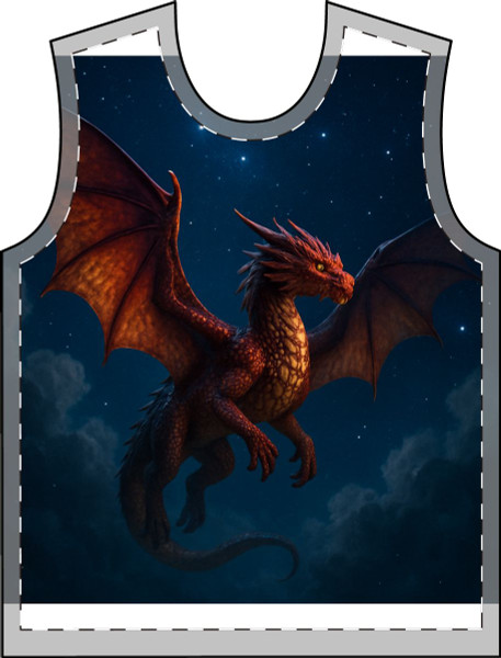 Celestial Fire Drake - Women's T-Shirt (AOP)