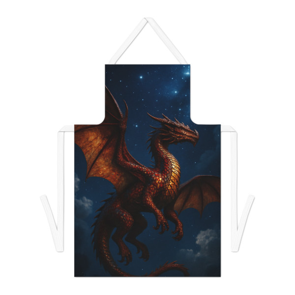 Celestial Fire Drake - Adult Apron (AOP)