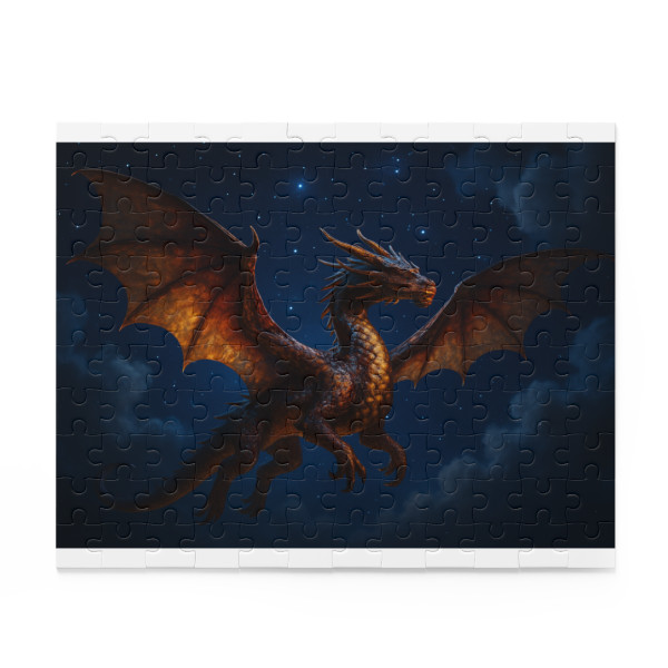Celestial Fire Drake - Puzzle (120, 252, 500-Piece)