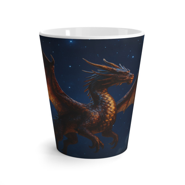 Celestial Fire Drake - Latte Mug