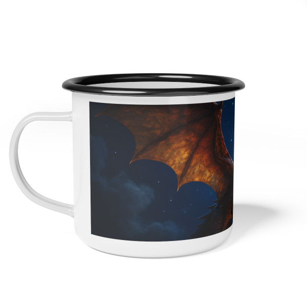 Celestial Fire Drake - Enamel Camp Cup