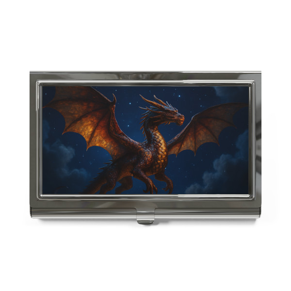 Celestial Fire Drake - Business Card Holder