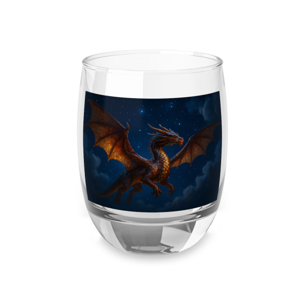 Celestial Fire Drake - Whiskey Glass