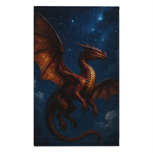 Celestial Fire Drake - Rally Towel, 11x18