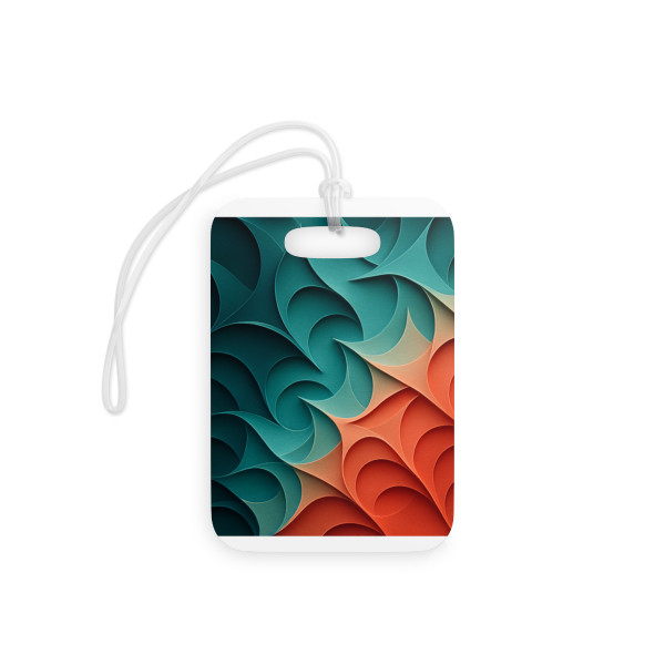 Fractal Harmony Waves - Luggage Tags