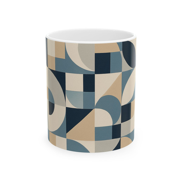 Geometric Flow - Ceramic Mug, (11oz, 15oz)