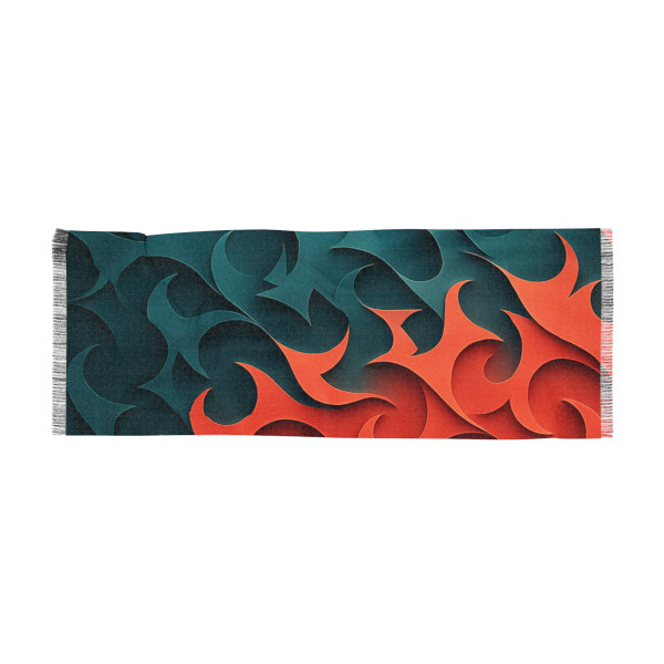 Fractal Harmony Waves - Light Scarf