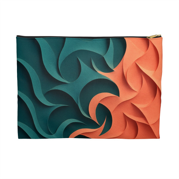 Fractal Harmony Waves - Accessory Pouch