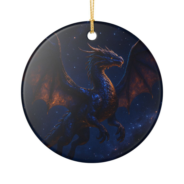 Celestial Flame Draconis - Ceramic Decoration Ornament, (1pc)