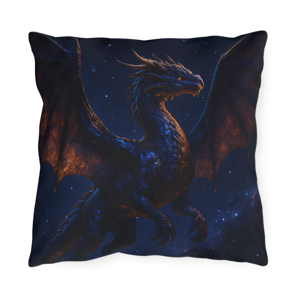 Celestial Flame Draconis - Outdoor Pillows