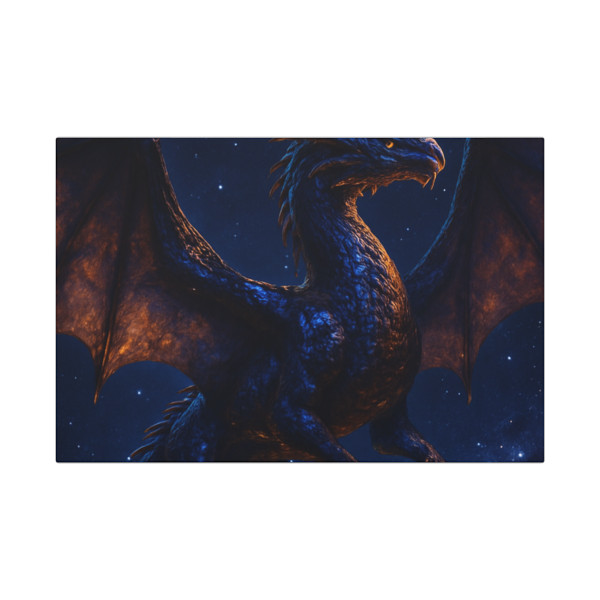 Celestial Flame Draconis - Canvas Art Wraps, 1.6"