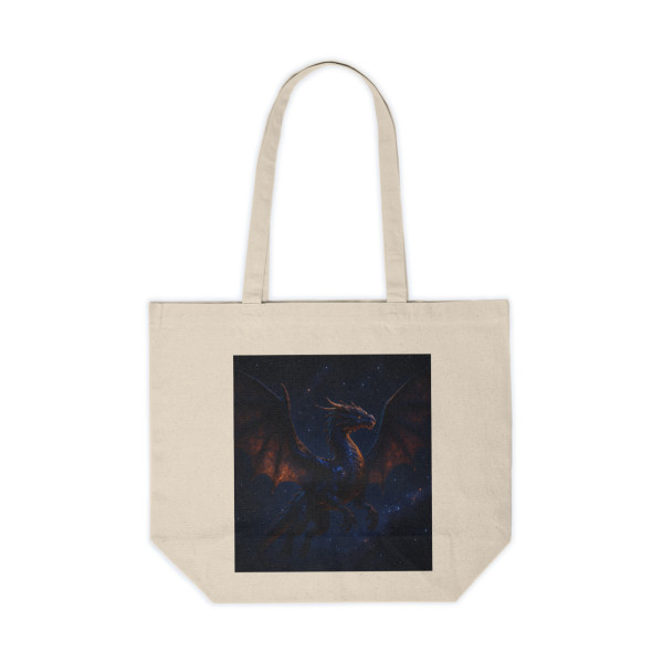 Celestial Flame Draconis - Canvas Shopping Tote
