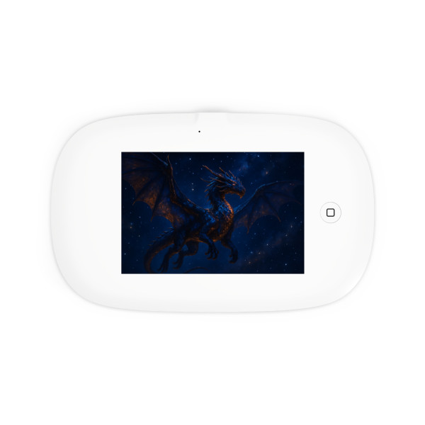 Celestial Flame Draconis - UV Phone Sanitizer and Wireless Charging Pad