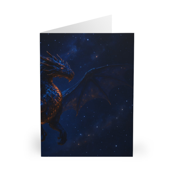 Celestial Flame Draconis - Greeting Cards (5 Pack)