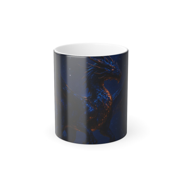 Celestial Flame Draconis - Color Morphing Mug, 11oz