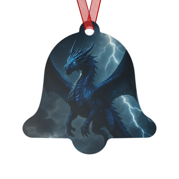 Celestial Storm Dragon - Metal Ornaments