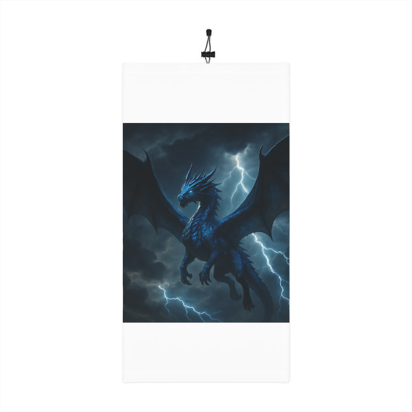 Celestial Storm Dragon - Winter Neck Gaiter With Drawstring