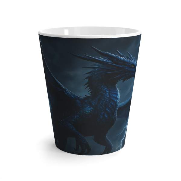 Celestial Storm Dragon - Latte Mug