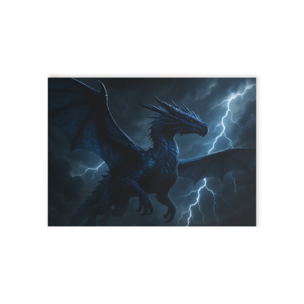 Celestial Storm Dragon - Holiday Cards (One-sided print)