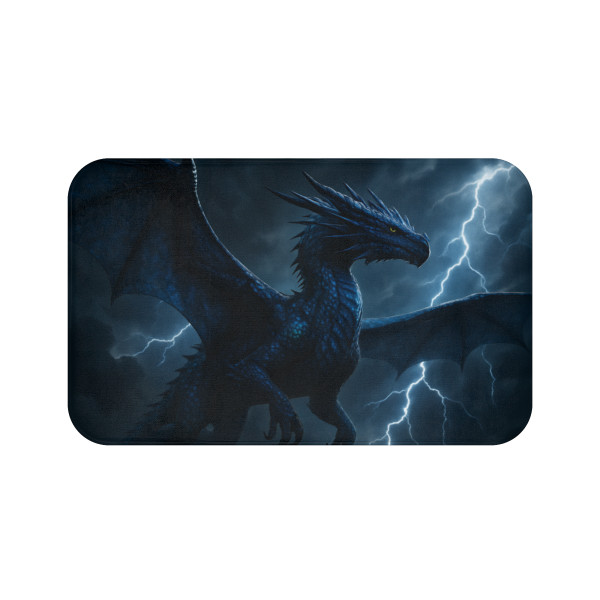 Celestial Storm Dragon - Bath Mat