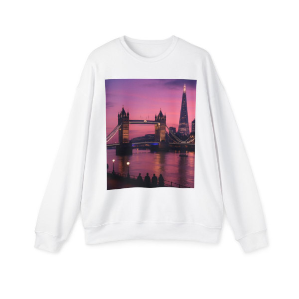 London Twilight Reflections - Unisex Drop Shoulder Sweatshirt