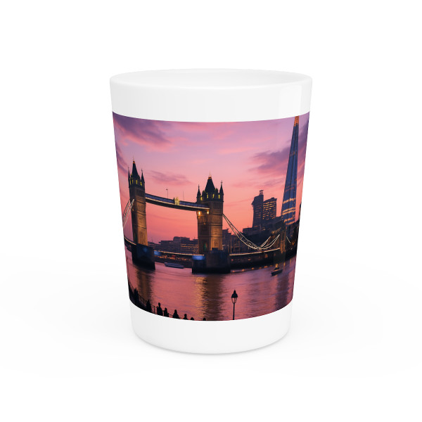 London Twilight Reflections - Shot Glass