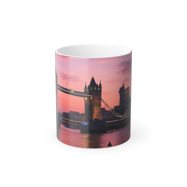 London Twilight Reflections - Color Morphing Mug, 11oz