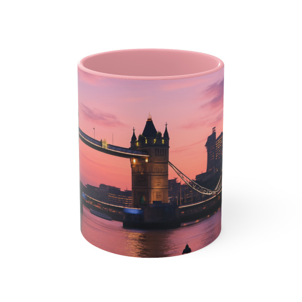 London Twilight Reflections - Accent Mugs