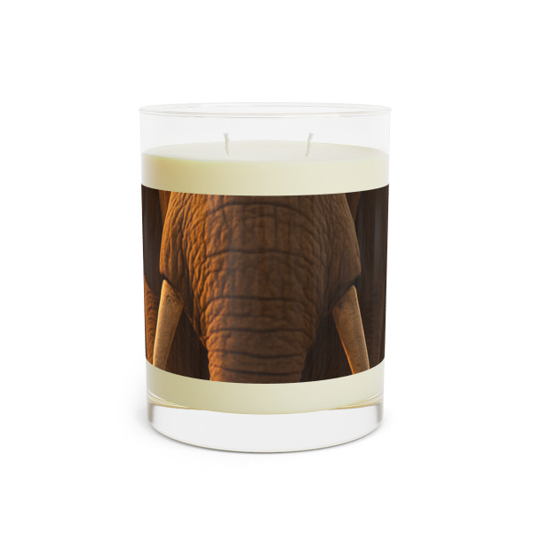 Graceful Elephant Journey - Scented Candle - Full Glass, 11oz