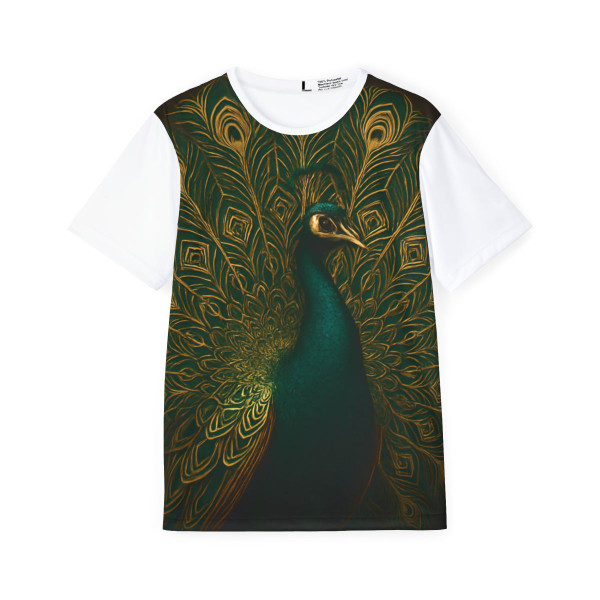 Gilded Peacock Elegance - Men's Sports Jersey (AOP)