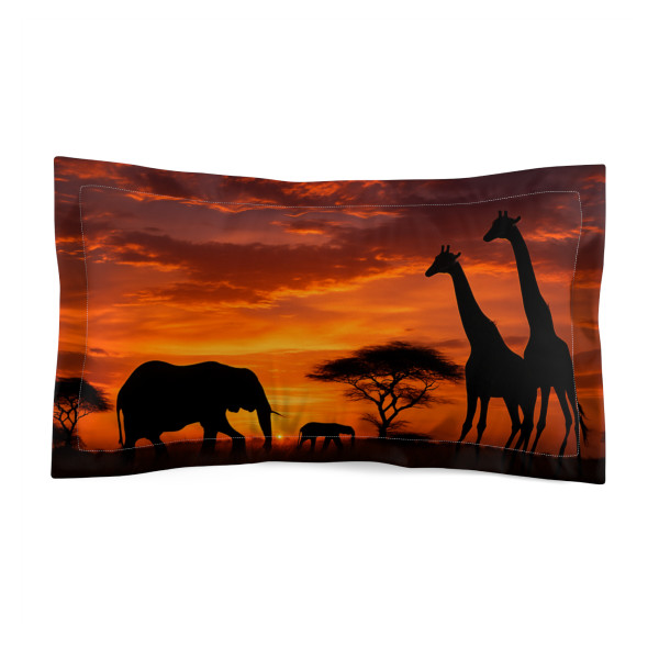 Savanna Majesty - Microfiber Pillow Sham