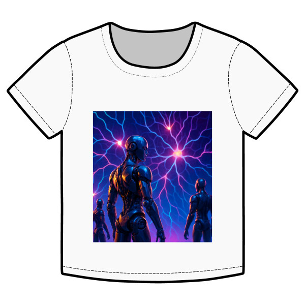 Digital Dreams - Organic Rib Baby Tee