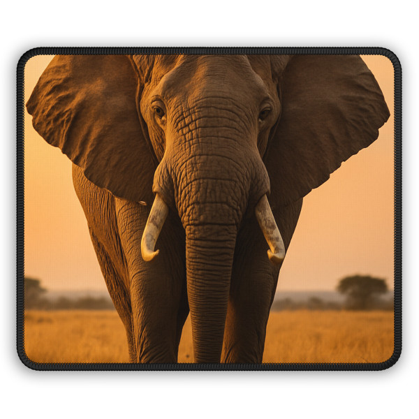Graceful Elephant Journey - Gaming Mouse Pad