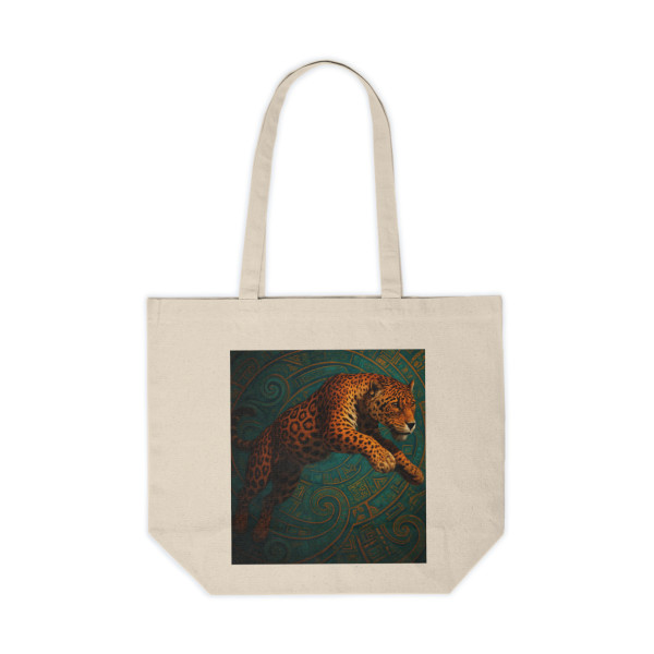 Jaguar Spirit Dance - Canvas Shopping Tote