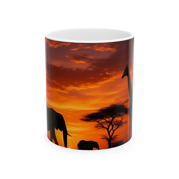 Savanna Majesty - Ceramic Mug, (11oz, 15oz)