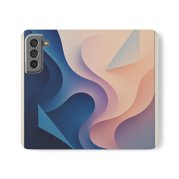 Fluid Geometry Harmony - Flip Cases